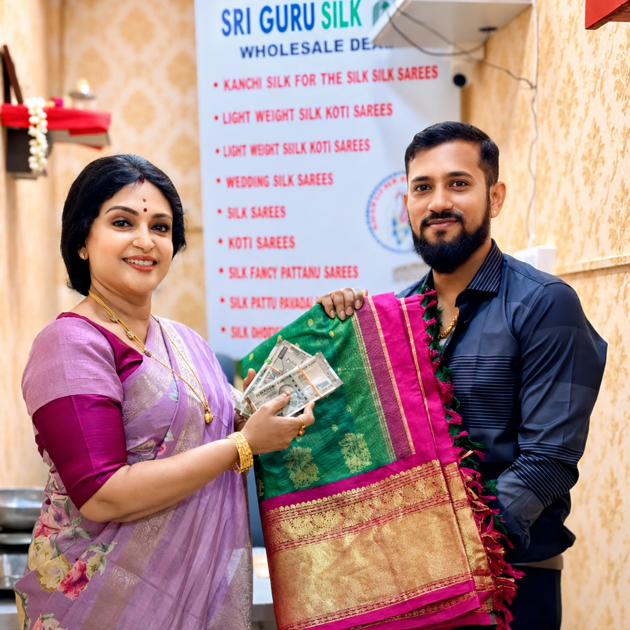 SaiGuru silk saree buyer Chennai