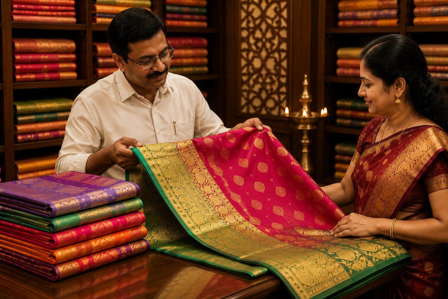 Trusted Kanchipuram Silk Saree Buyers
